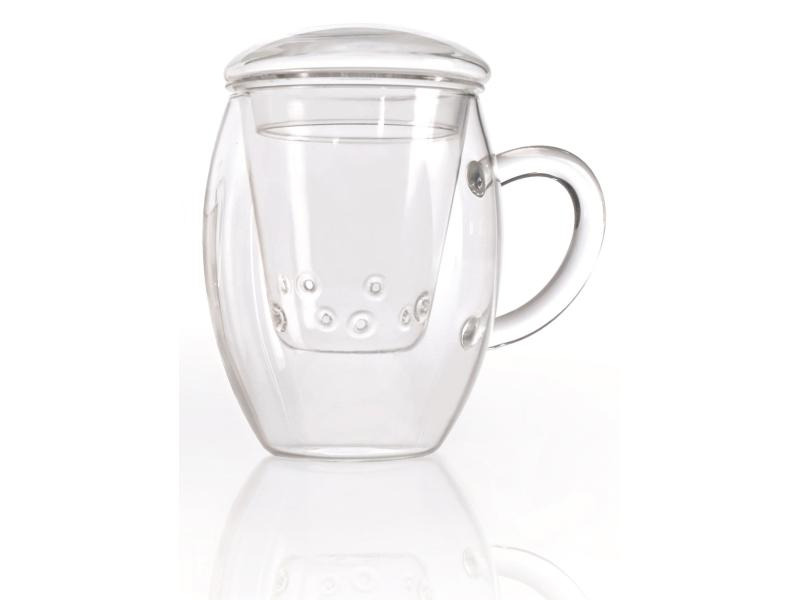 Creano Teetasse all-in-one 0.4 l, 1 Stück, Transparent