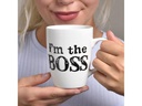 G. Wurm Kaffeetasse 2er Set, Boss, 250 ml , 2 Stück, Weiss
