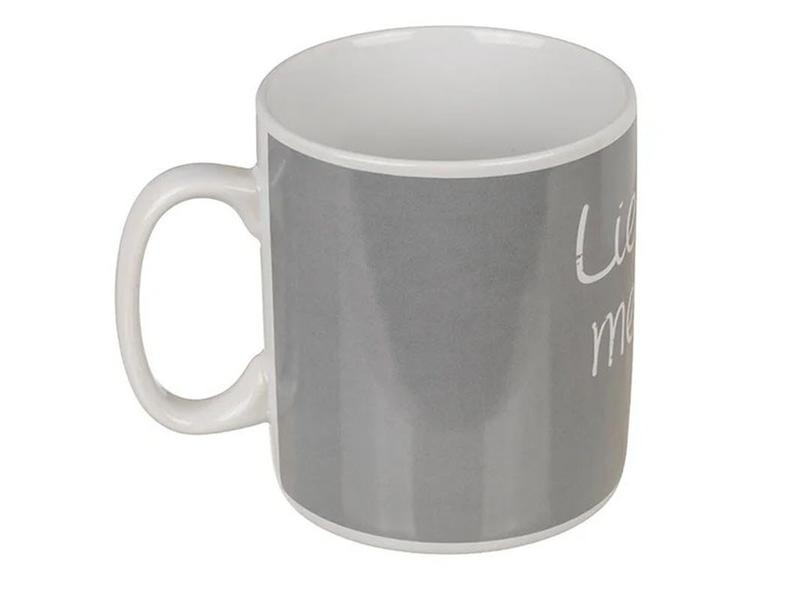 G. Wurm Teetasse Lieblingsmensch 250 ml, Grau