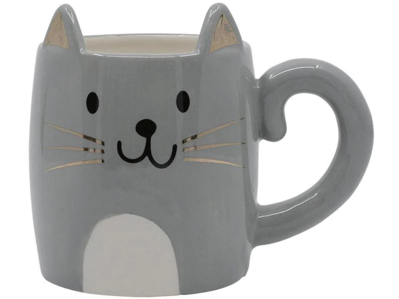 Kadastar Kaffeetasse Bätmään 0.33 l, 4 Stück, Grau