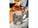 Kadastar Kaffeetasse Bätmään 0.33 l, 4 Stück, Grau