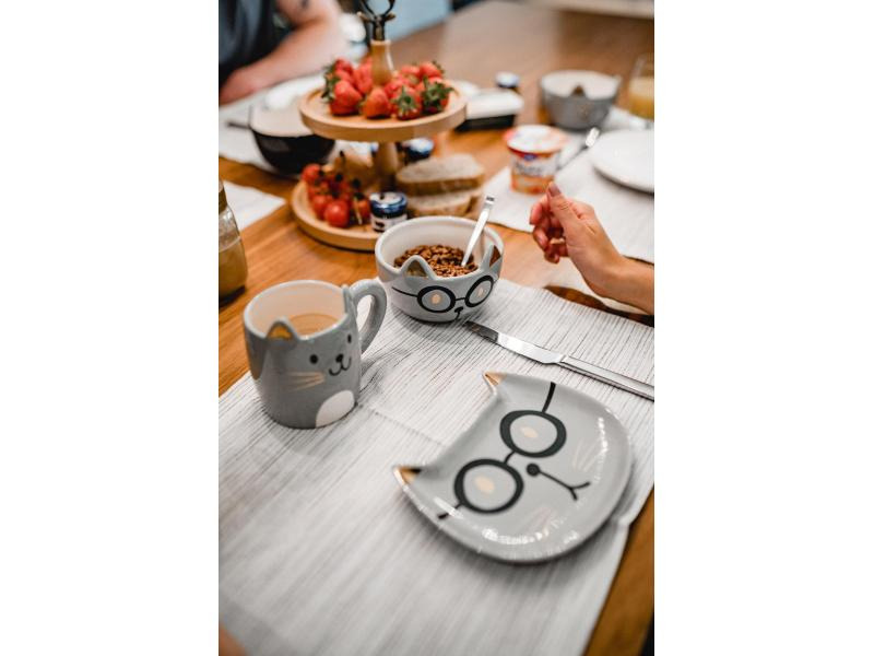 Kadastar Kaffeetasse Bätmään 0.33 l, 4 Stück, Grau
