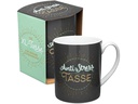 Sheepworld Kaffeetasse Anti-Stress 600 ml , 1 Stück, Schwarz