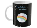 Sheepworld Kaffeetasse Die Welt ist schön 350 ml , 1 Stück