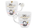 Sheepworld Kaffeetasse Du bist mein Lieblingsmensch 400 ml , 1 Stück