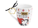 Sheepworld Kaffeetasse Jemand hat Dich lieb 300 ml , 1 Stück, Weiss
