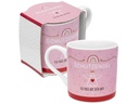 Sheepworld Kaffeetasse Schutzengel 450 ml , 1 Stück, Rosa
