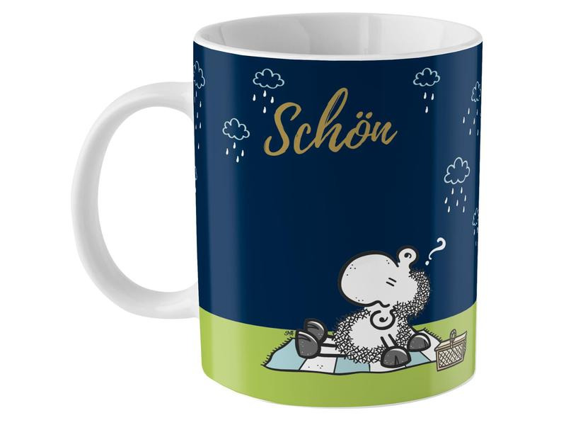 Sheepworld Kaffeetasse Schön, dass es Dich gibt! 350 ml , 1 Stück