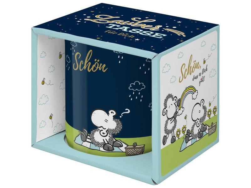 Sheepworld Kaffeetasse Schön, dass es Dich gibt! 350 ml , 1 Stück