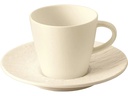 Villeroy &amp; Boch Espressotasse Manufacture Rock 0.1 l, 6 Stück, Crème