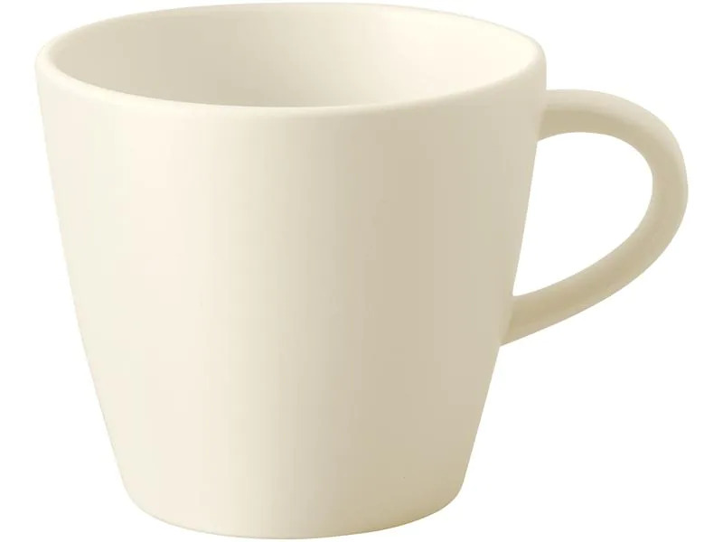 Villeroy &amp; Boch Kaffeetasse Manufacture Rock 0.22 l, 6 Stück, Crème