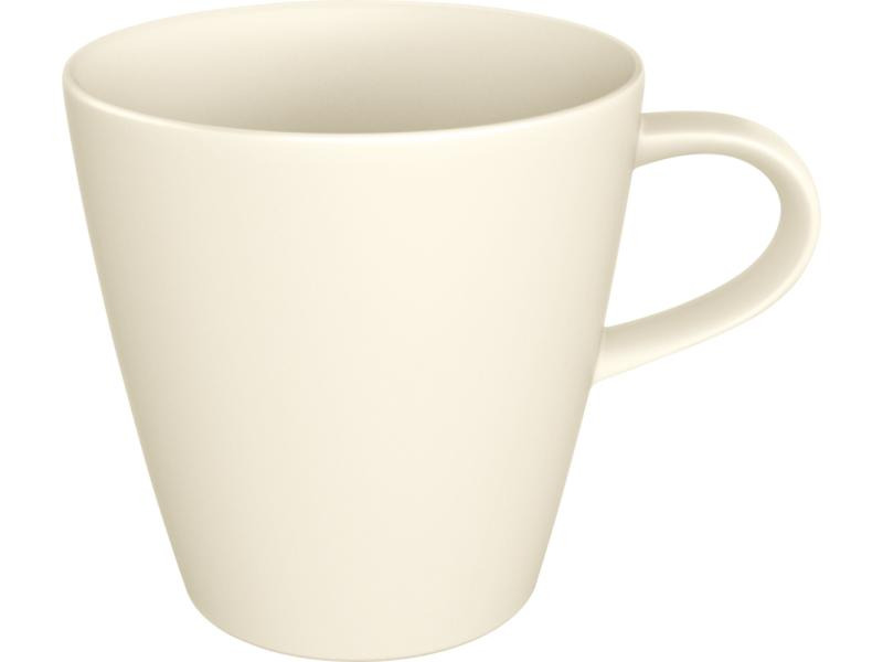 Villeroy &amp; Boch Kaffeetasse Manufacture Rock 0.37 l, 6 Stück, Weiss