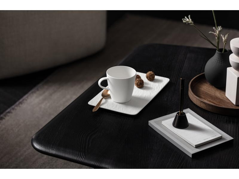 Villeroy &amp; Boch Kaffeetasse Manufacture Rock 0.37 l, 6 Stück, Weiss