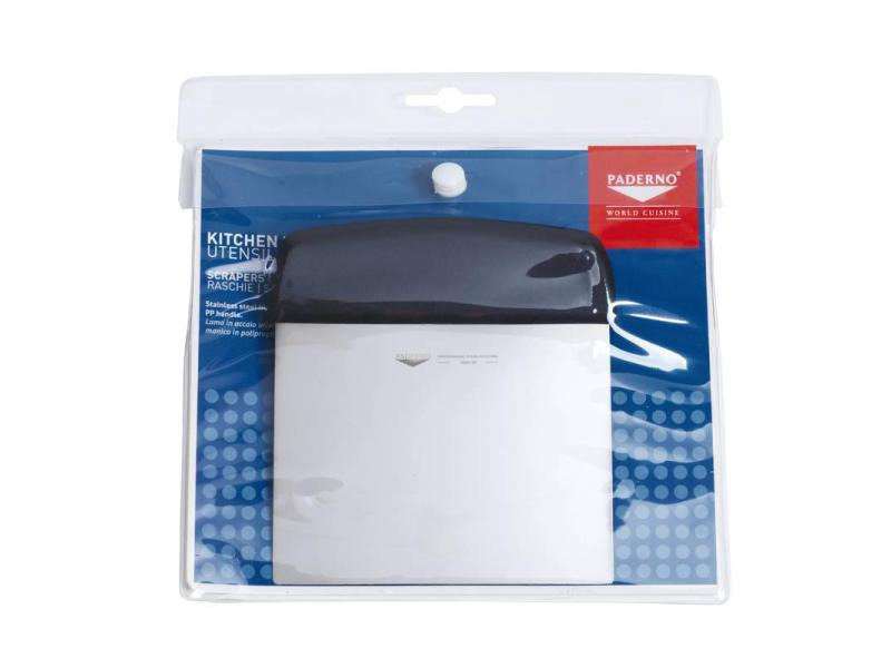 Paderno Teigschaber 12 cm x 9.5 cm Weiss