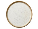 Bitz Frühstücks- und Dessertteller Ø 21 cm 6 Stück, Braun/Crème