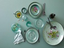 Bitz Frühstücks- und Dessertteller Ø 21 cm 6 Stück, Grün