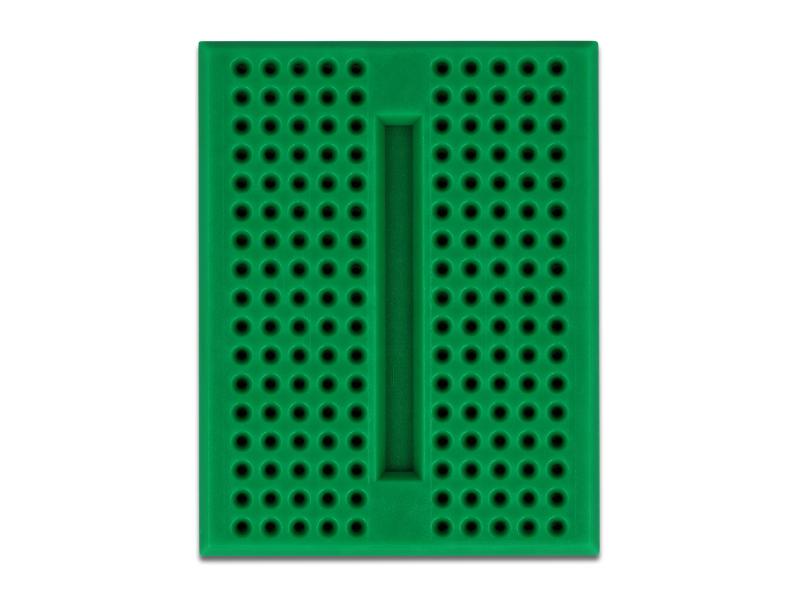 Delock Breadboard Experimentier-Mini 170 Kontakte Grün