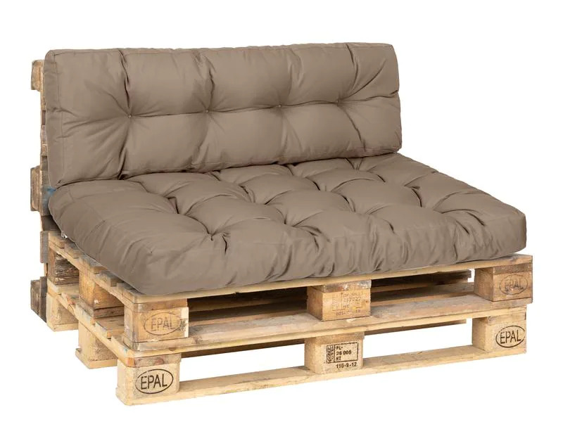 COCON Palettenkissen-Set, Beige