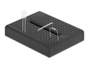 Delock Breadboard Experimentier-Mini 170 Kontakte Schwarz