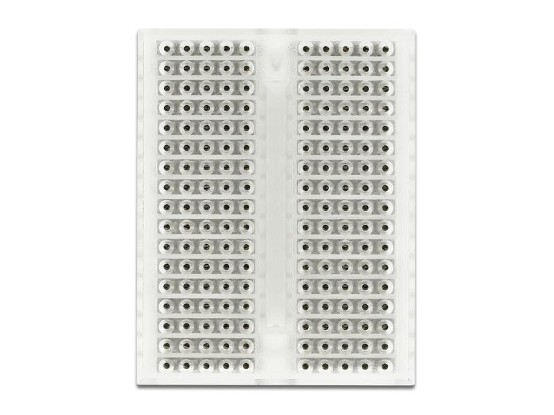 Delock Breadboard Experimentier-Mini 170 Kontakte Transparent