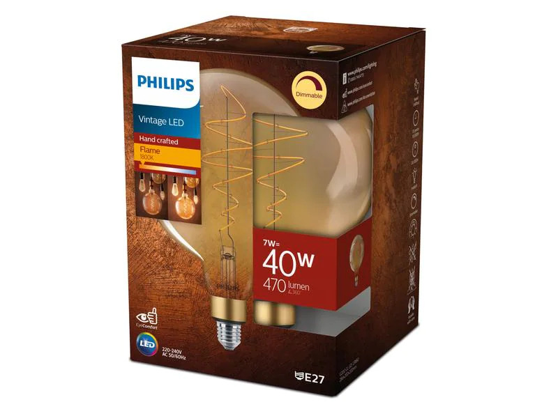 Philips Lampe 7 W (40 W) E27 Warmweiss