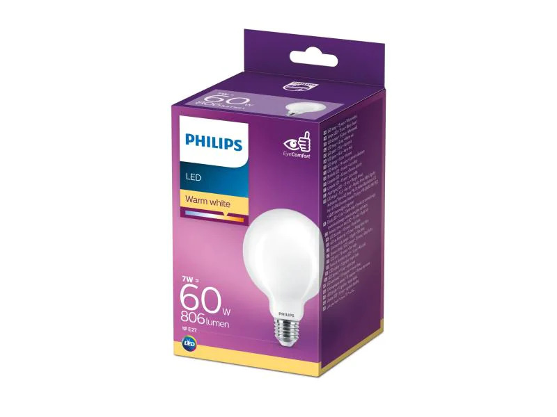 Philips Lampe 7 W (60 W) E27 Warmweiss