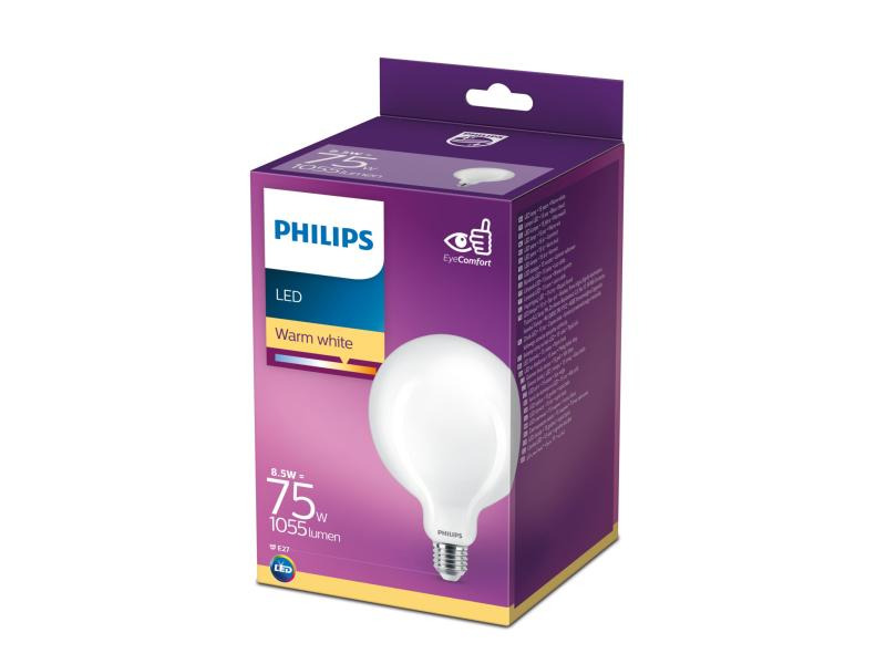Philips Lampe 8.5 W (75 W) E27 Warmweiss