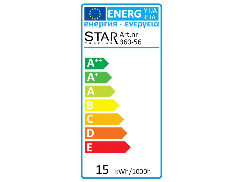 Star Trading Lampe Backofenlampe 15 W (120 W) E14 Warmweiss