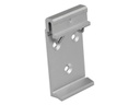 Delock Montageset Aluminium Clip 27 mm  für Hutschiene