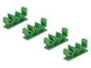 Delock Montageset Din-Rail Clip, 4er-Set für z.B. Raspberry Pi