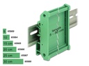Delock Platine Halterung 10 cm für Hutschiene