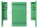 Delock Platine Halterung 10 cm für Hutschiene