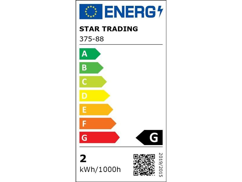 Star Trading Lampe Opaque Filament ST26  2 W (16 W) E14 Warmweiss
