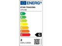 Star Trading Lampe Opaque Filament ST26  2 W (16 W) E14 Warmweiss