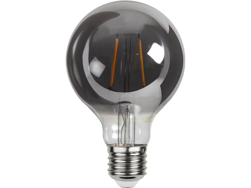 Star Trading Lampe Plain Smoke G80 1.8 W (15 W) E27 Warmweiss