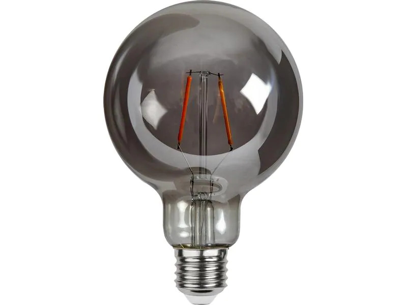 Star Trading Lampe Plain Smoke G95 1.8 W (13 W) E27 Warmweiss