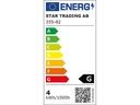 Star Trading Lampe Plain Smoke G95 1.8 W (13 W) E27 Warmweiss