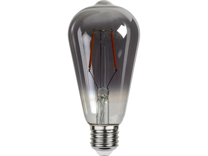 Star Trading Lampe Plain Smoke ST64 1.8 W (15 W) E27 Warmweiss