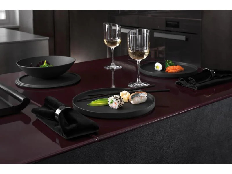 Villeroy &amp; Boch Speiseteller Iconic 6 Stück, Schwarz