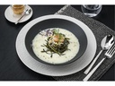 Villeroy &amp; Boch Suppen- und Pastateller Manufacture Rock 6 Stück, Schwarz