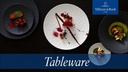 Villeroy &amp; Boch Suppen- und Pastateller Manufacture Rock 6 Stück, Schwarz