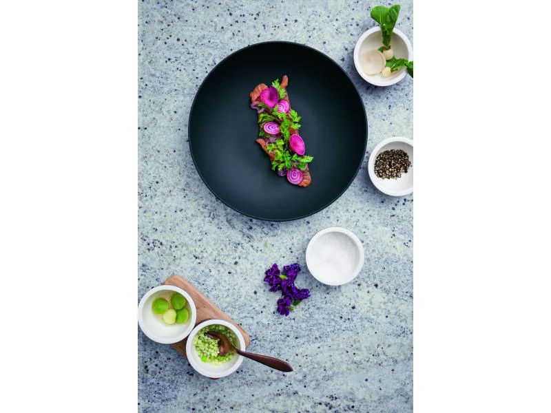 Villeroy &amp; Boch Suppen- und Pastateller Manufacture Rock Ø 23.5 cm Schwarz