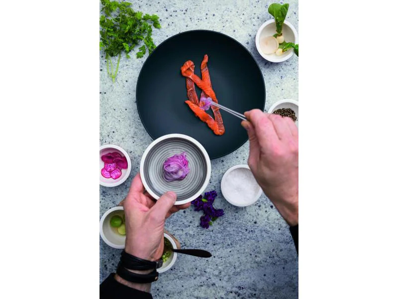 Villeroy &amp; Boch Suppen- und Pastateller Manufacture Rock Ø 23.5 cm Schwarz