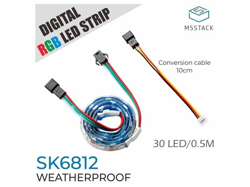 M5Stack Digitale RGB LED Streife SK6812 0.5 m