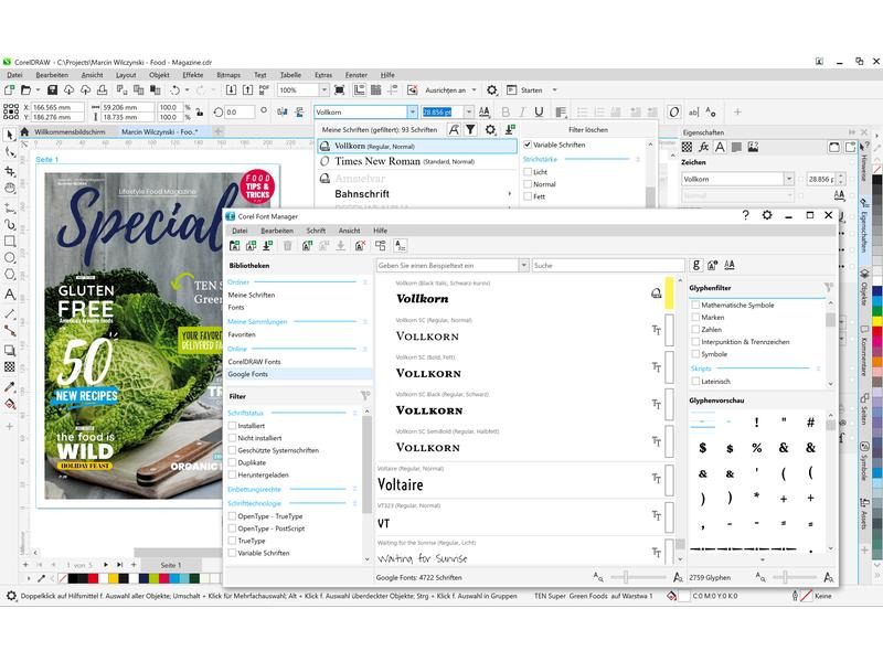 Corel CorelDraw Graphics Suite 365 RNW, 05-50 User, 1yr