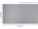 Delock Mausmatte 900 x 500 x 2 mm Grau