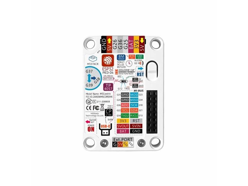 M5Stack ESP32 Core  Ink Development Kit 1.5 E-Ink