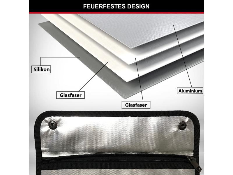 Masterlock Dokumententasche Feuer- und Wasserbeständig
