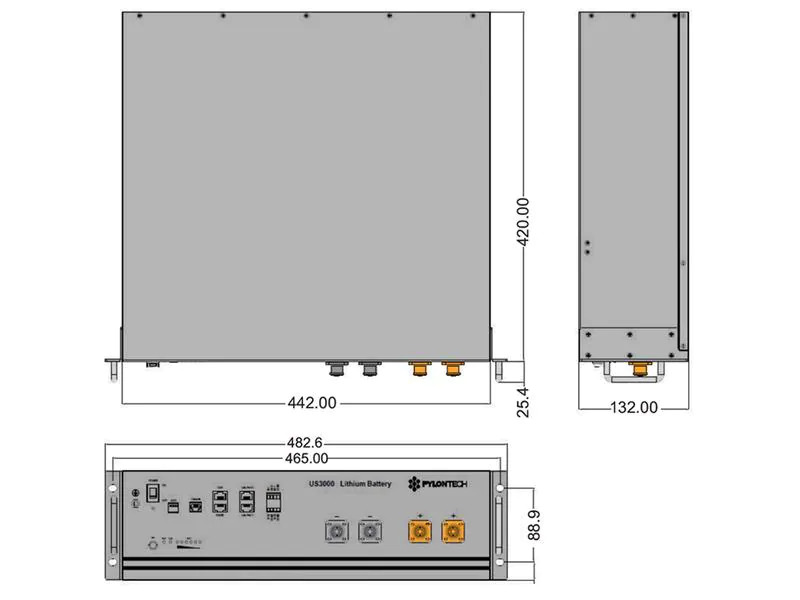 Pylontech Energiespeicher US3000C 3.5 kWh 48 V LiFePO4