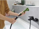 hansgrohe Schnellkupplung-Set für Duschbrausen, Schwarz